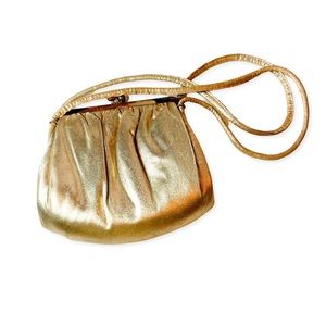 Vintage 1950’s Gold Evening Shoulder Bag